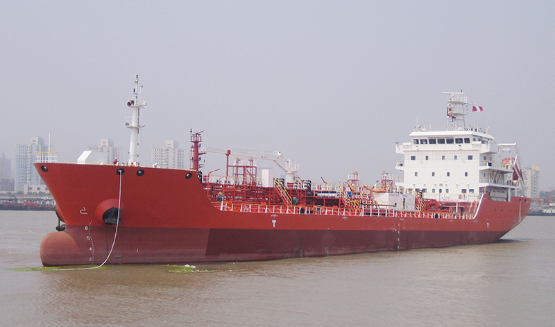 c&d shipping and xiamen shipbuilding industry co., ltd. concluded an agreement to build an oil-chemical vessel