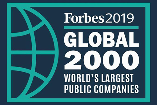 c&d inc. ranks no. 886 in the list of  "forbes global 2000 in 2019"
