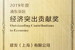 c&d (shanghai) co., ltd. won the award for outstanding contributions to economy of pudong new area