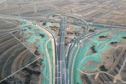the supply chain services of shanghai c&d material helped the smooth opening of xiong’an k1 expressway (phase i)
