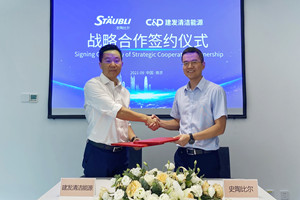 innovation & cooperation to promote high-quality industrial development | c&d clean energy has reached strategic cooperation with staubli